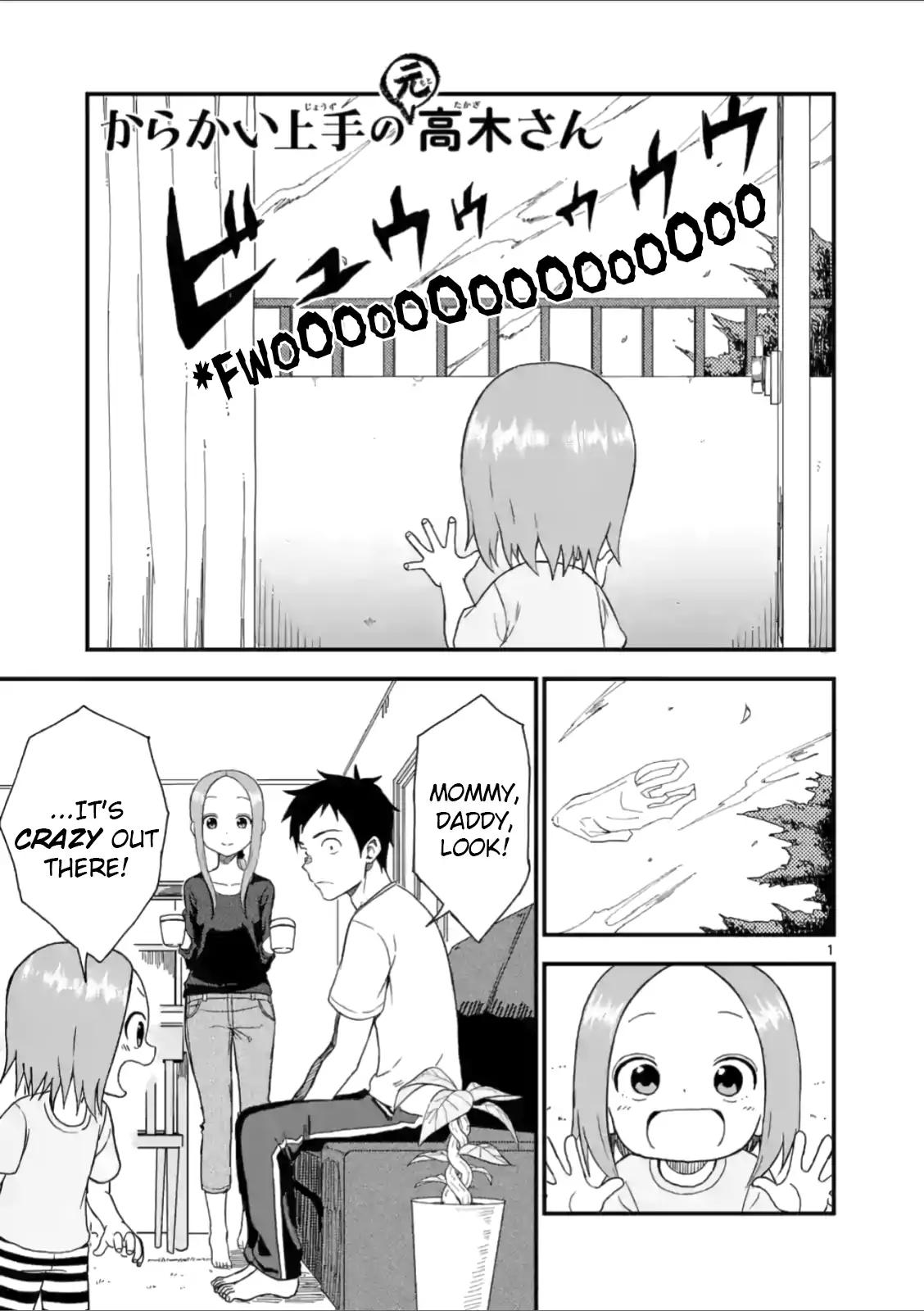 Karakai Jouzu no (Moto) Takagi-san chapter 58 page 1