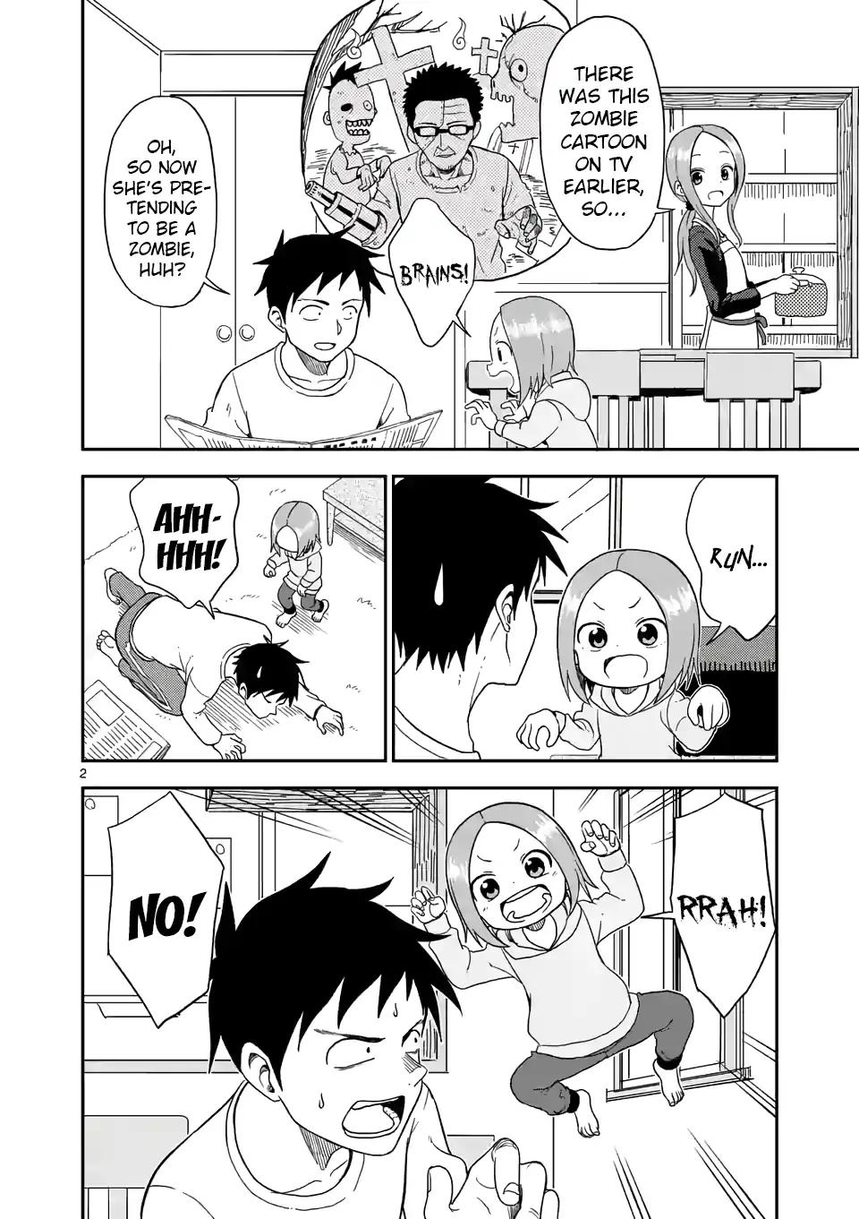 Karakai Jouzu no (Moto) Takagi-san chapter 63 page 2