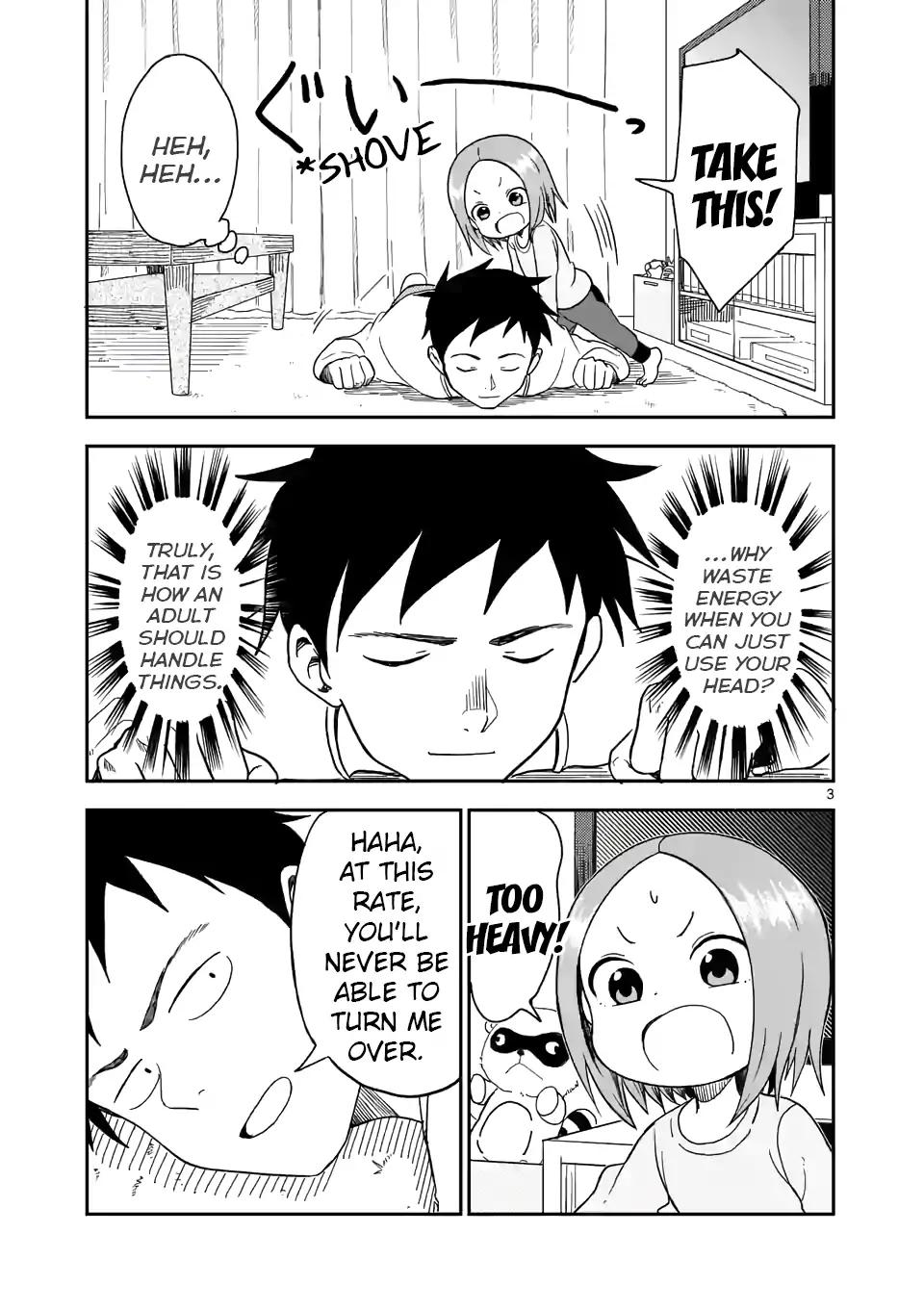 Karakai Jouzu no (Moto) Takagi-san chapter 65 page 3