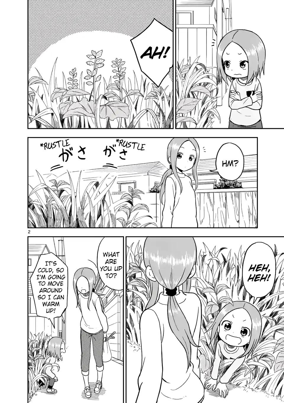 Karakai Jouzu no (Moto) Takagi-san chapter 66 page 2
