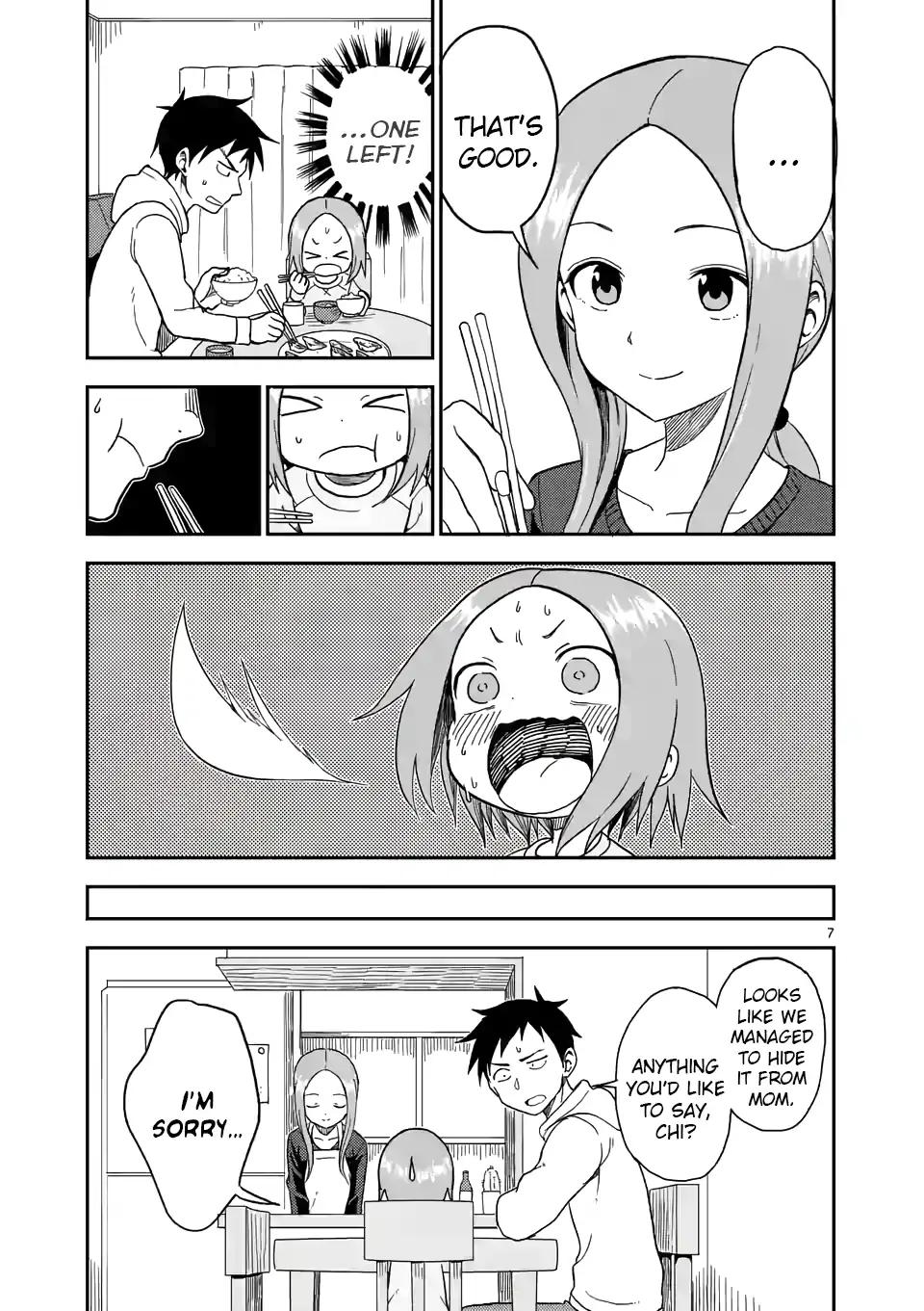 Karakai Jouzu no (Moto) Takagi-san chapter 67 page 7