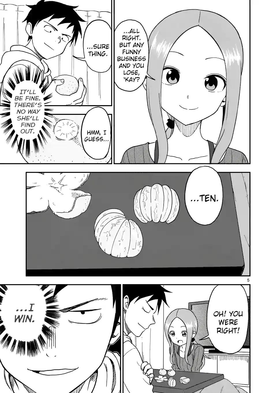 Karakai Jouzu no (Moto) Takagi-san chapter 68 page 5
