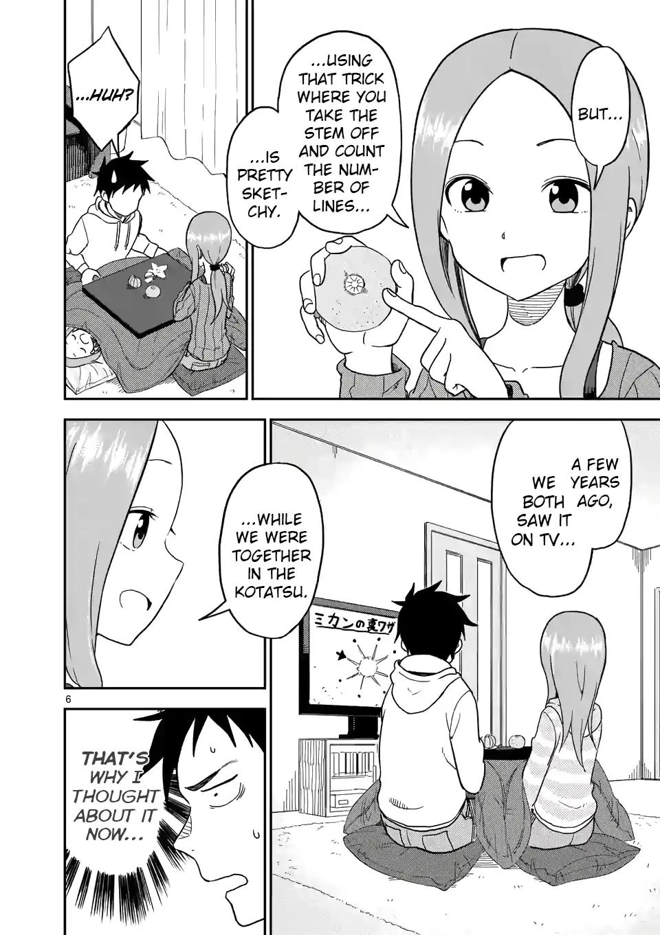 Karakai Jouzu no (Moto) Takagi-san chapter 68 page 6