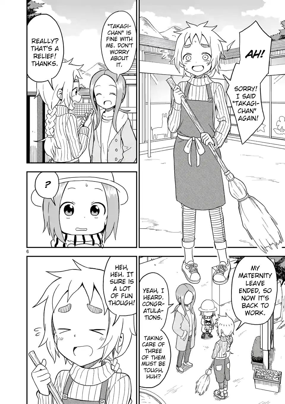 Karakai Jouzu no (Moto) Takagi-san chapter 72 page 6
