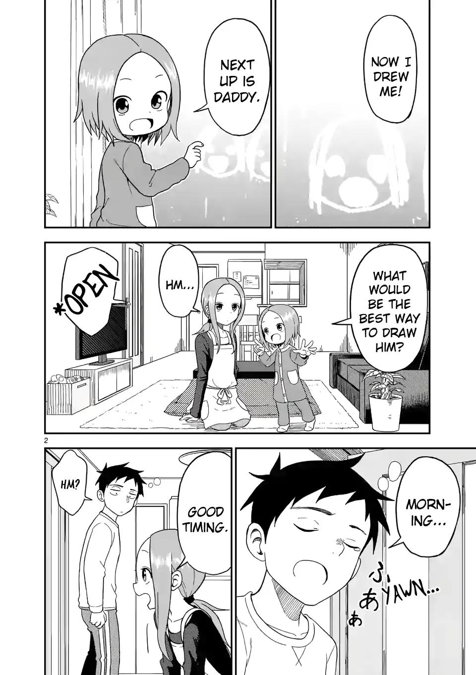 Karakai Jouzu no (Moto) Takagi-san chapter 73 page 2