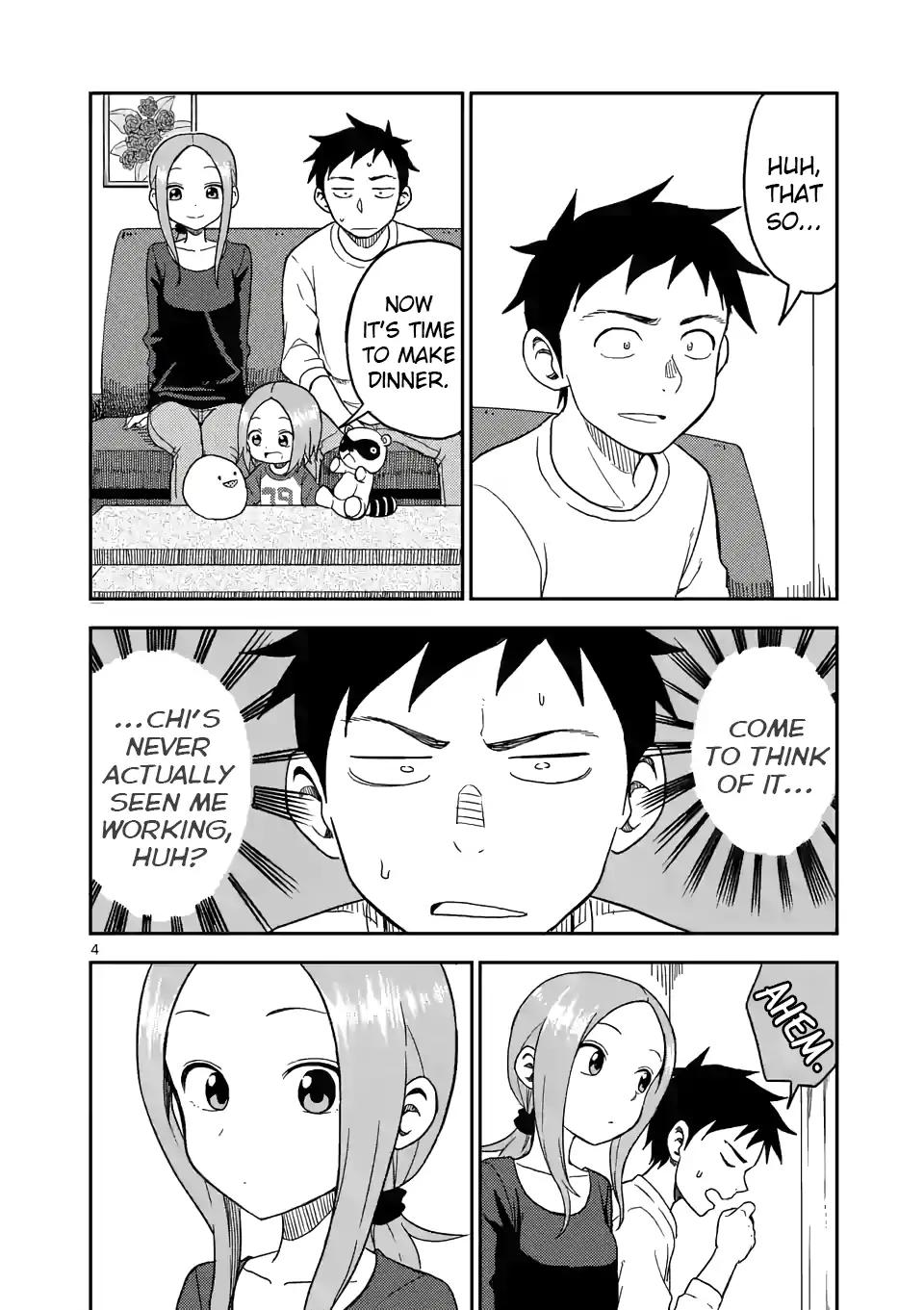 Karakai Jouzu no (Moto) Takagi-san chapter 79 page 4