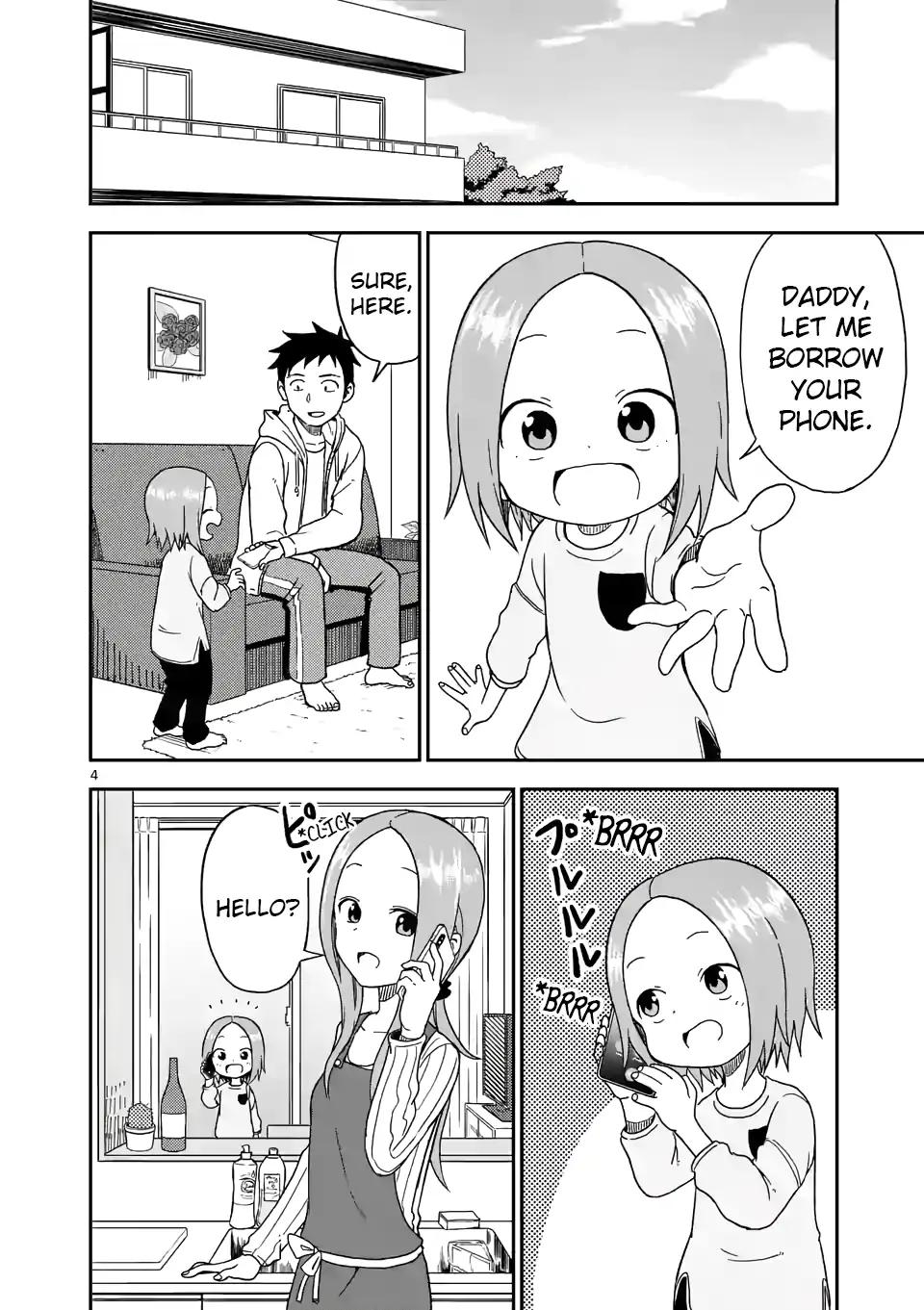 Karakai Jouzu no (Moto) Takagi-san chapter 86 page 4