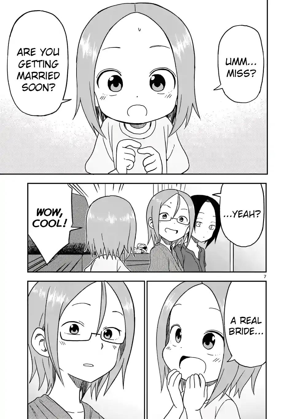 Karakai Jouzu no (Moto) Takagi-san chapter 90 page 7