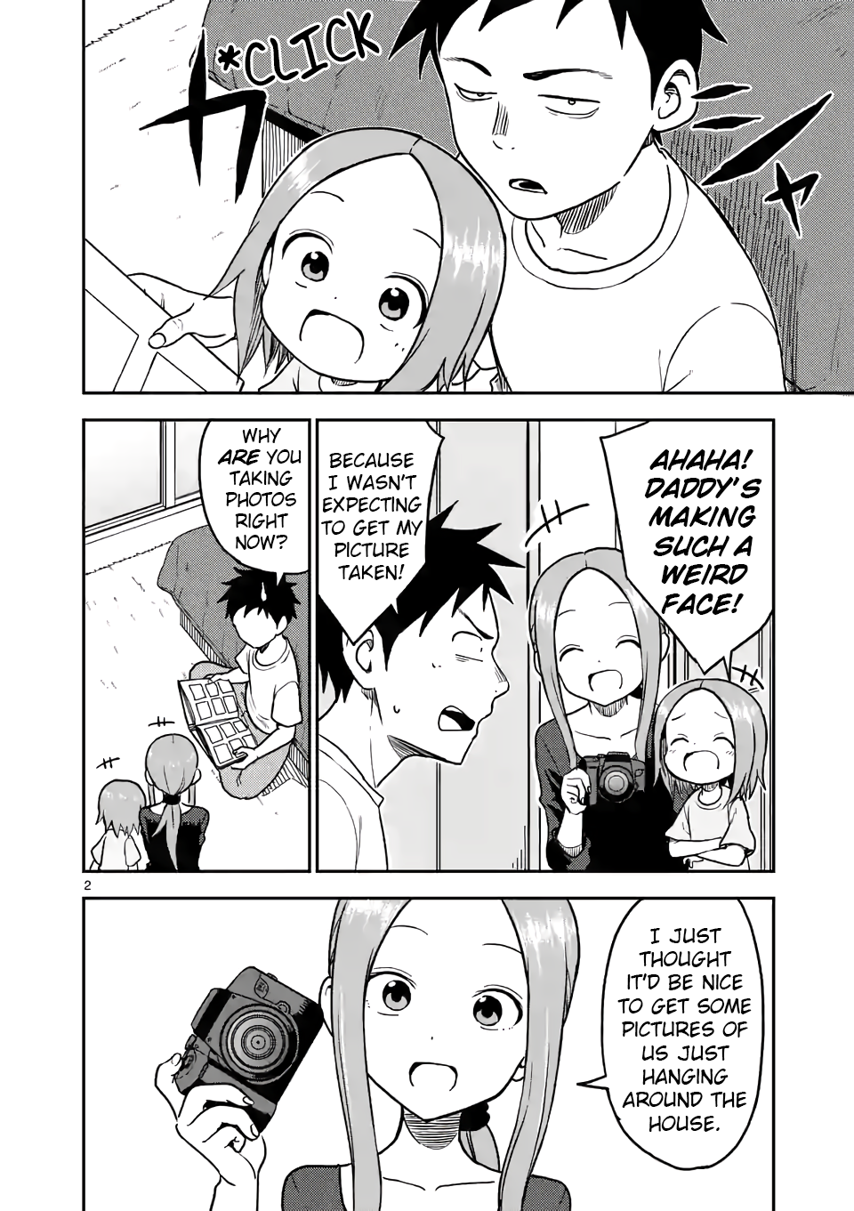 Karakai Jouzu no (Moto) Takagi-san chapter 92 page 2