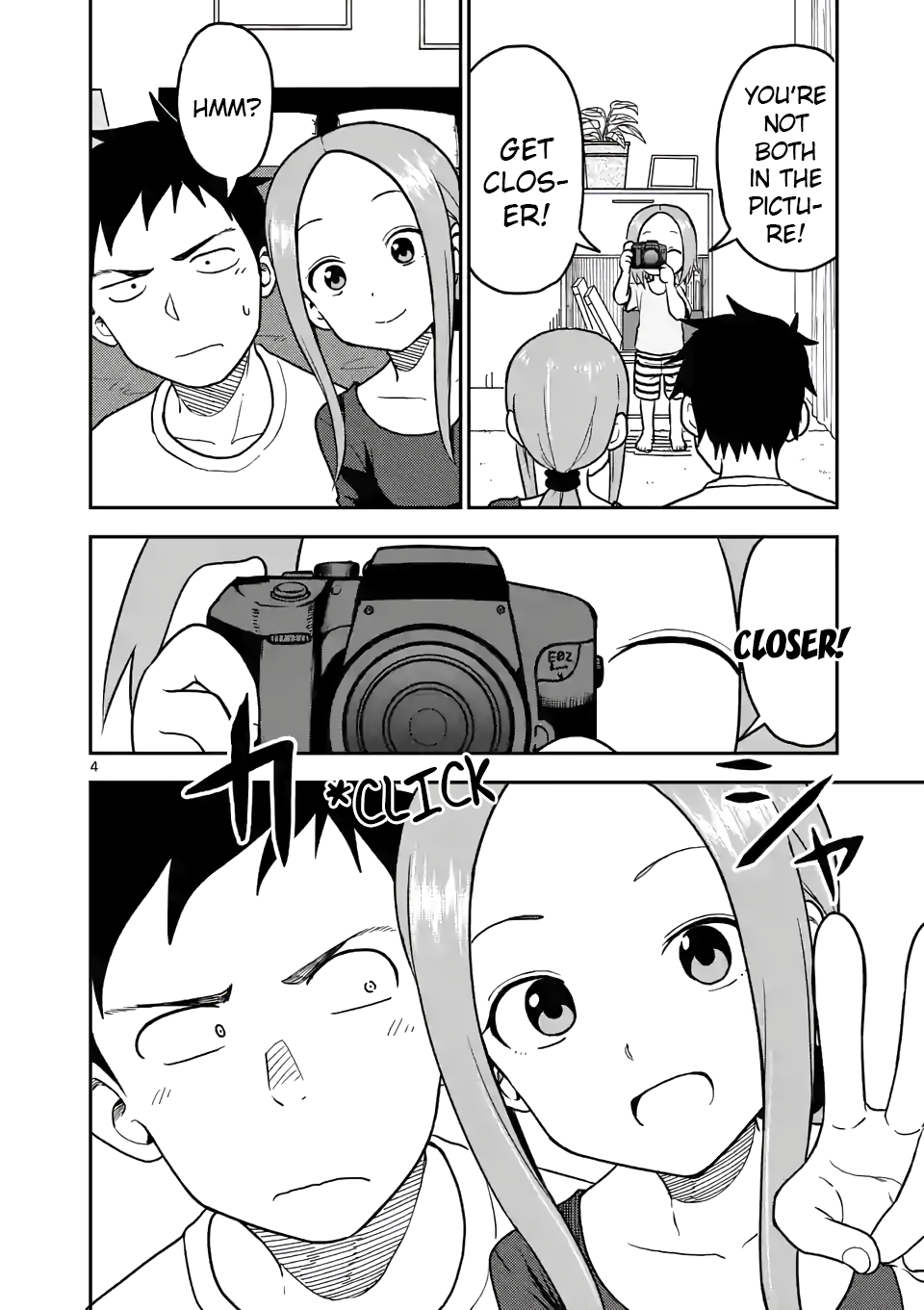 Karakai Jouzu no (Moto) Takagi-san chapter 92 page 4
