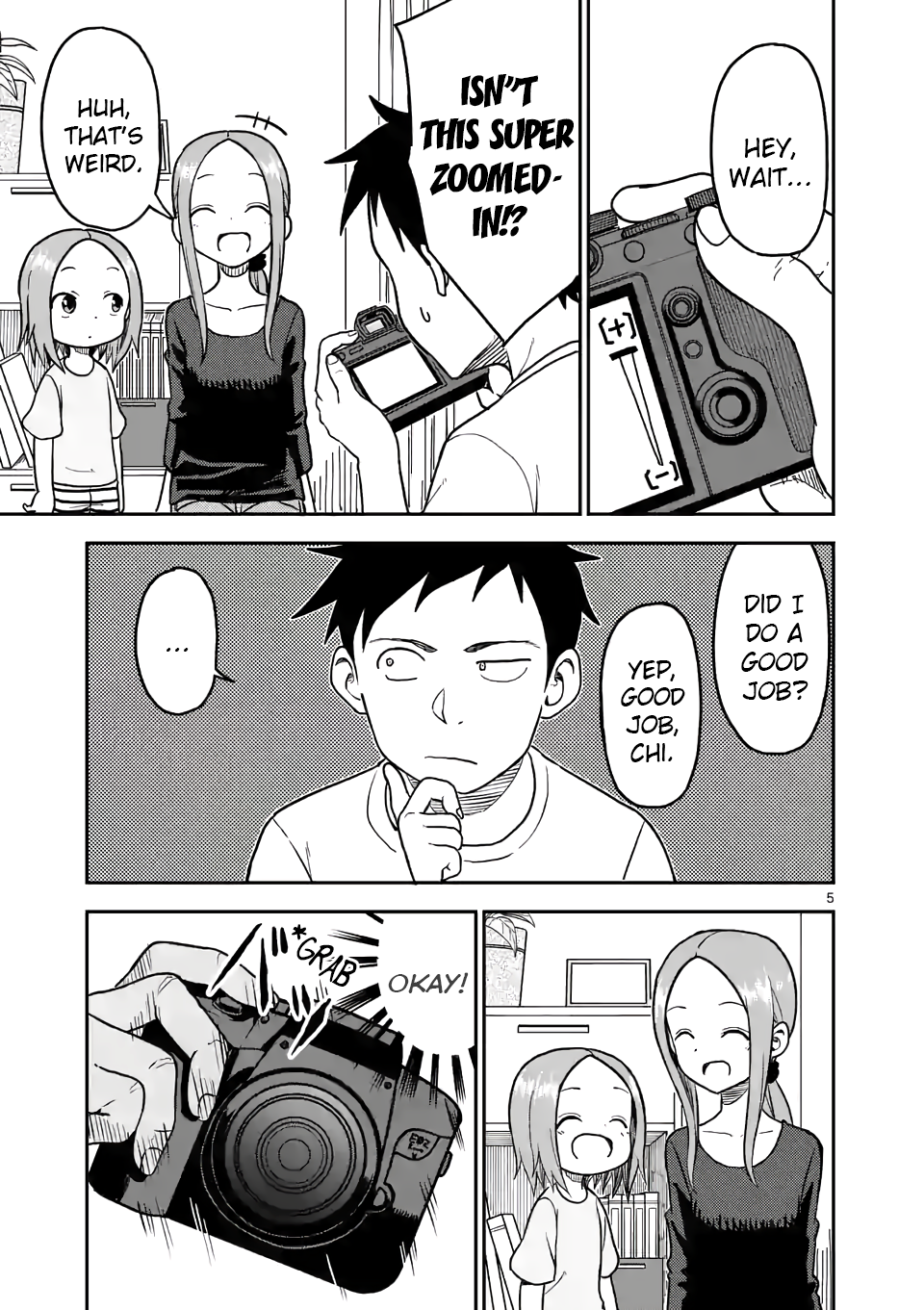 Karakai Jouzu no (Moto) Takagi-san chapter 92 page 5