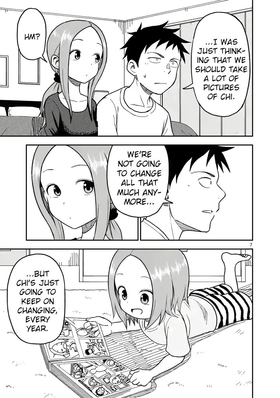 Karakai Jouzu no (Moto) Takagi-san chapter 92 page 7
