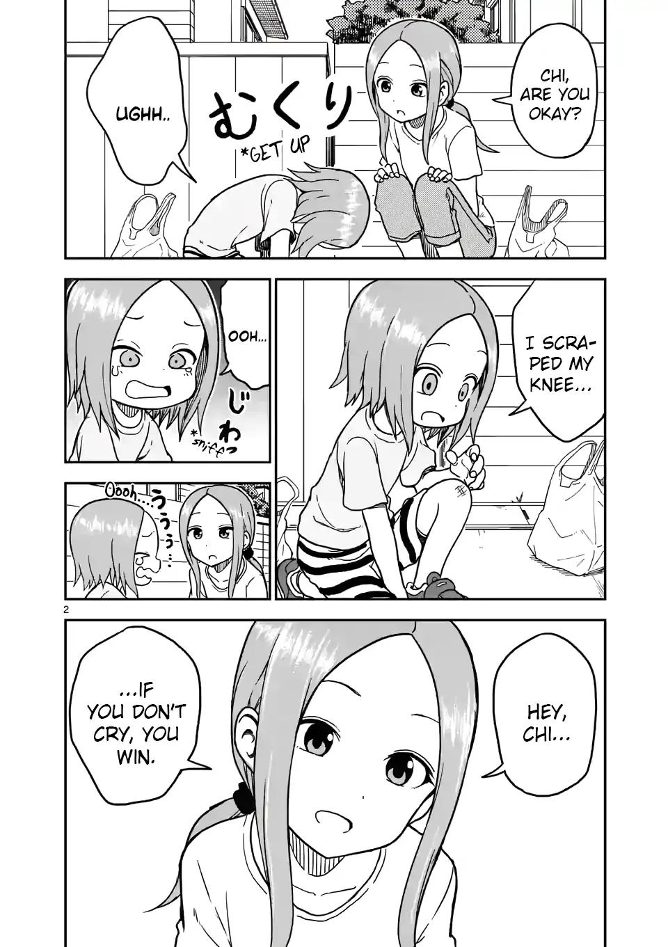 Karakai Jouzu no (Moto) Takagi-san chapter 97 page 2