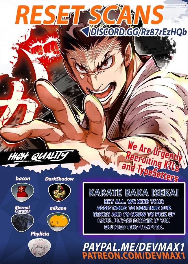 Karate Baka in Different World chapter 13.1 page 1