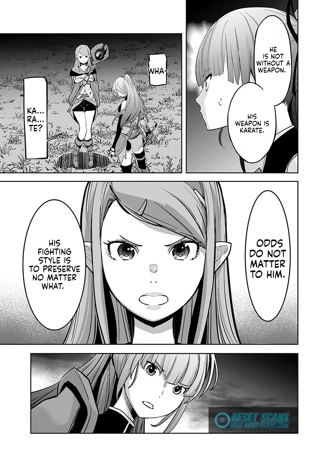 Karate Baka in Different World chapter 14.1 page 6