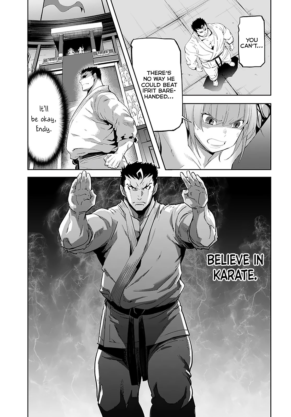 Karate Baka in Different World chapter 18.2 page 4