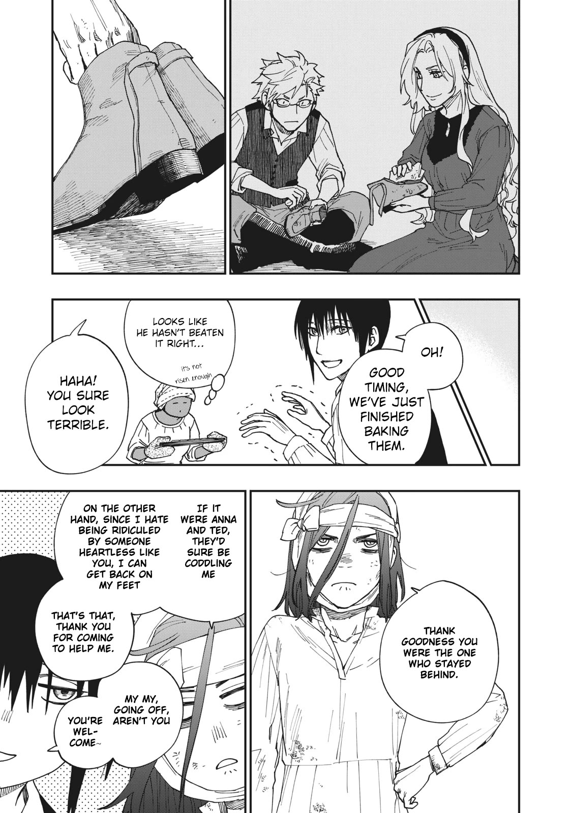 Katabami to Ougon chapter 21 page 22