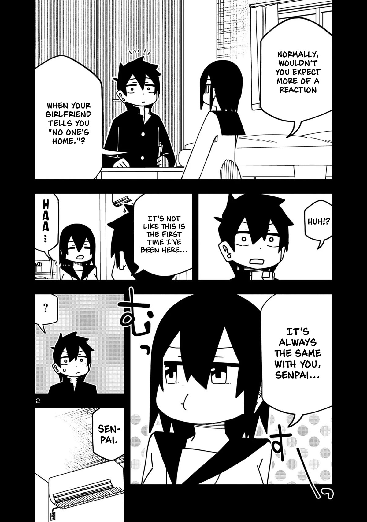 Kawaii Kouhai ni Iwasaretai chapter 100 page 2