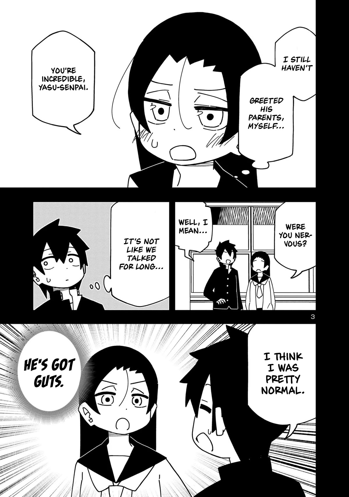 Kawaii Kouhai ni Iwasaretai chapter 102 page 3