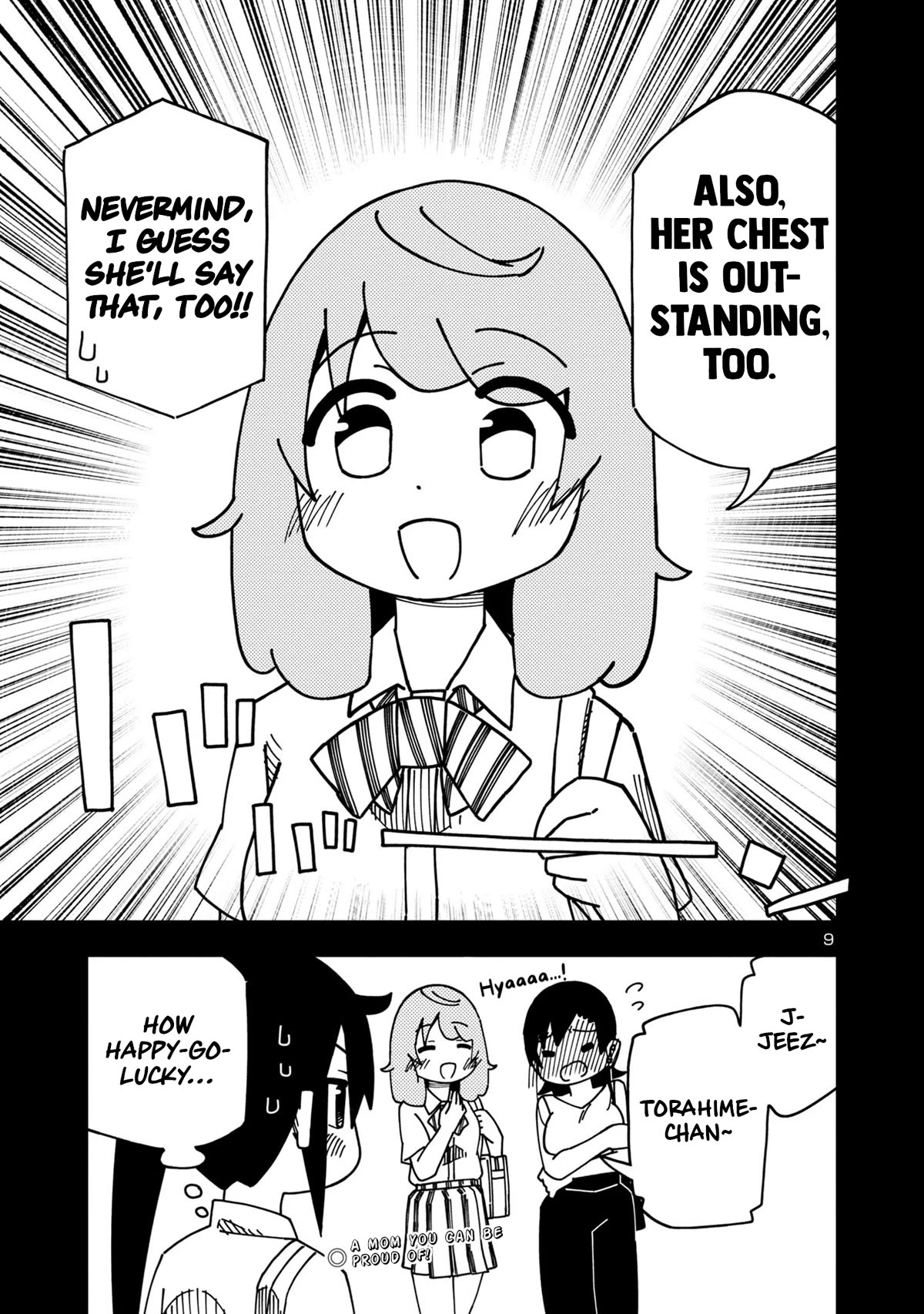 Kawaii Kouhai ni Iwasaretai chapter 108 page 9