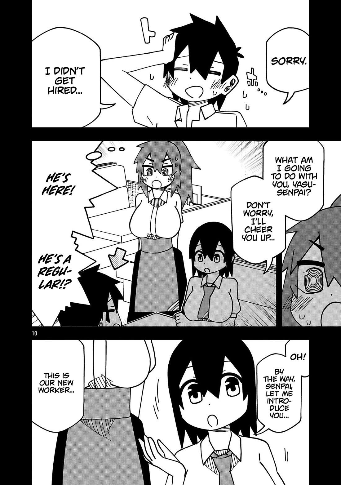 Kawaii Kouhai ni Iwasaretai chapter 129 page 10