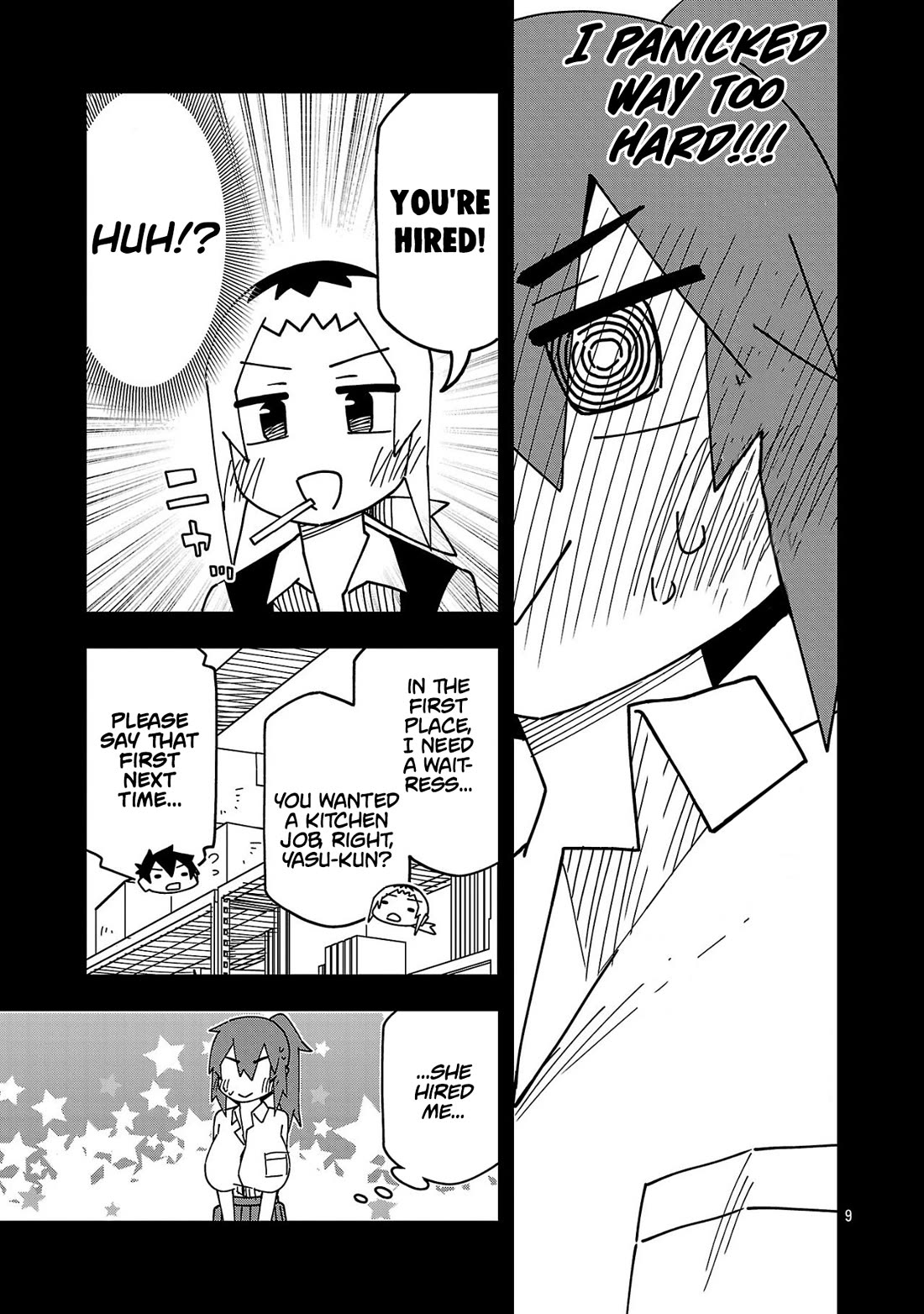 Kawaii Kouhai ni Iwasaretai chapter 129 page 9