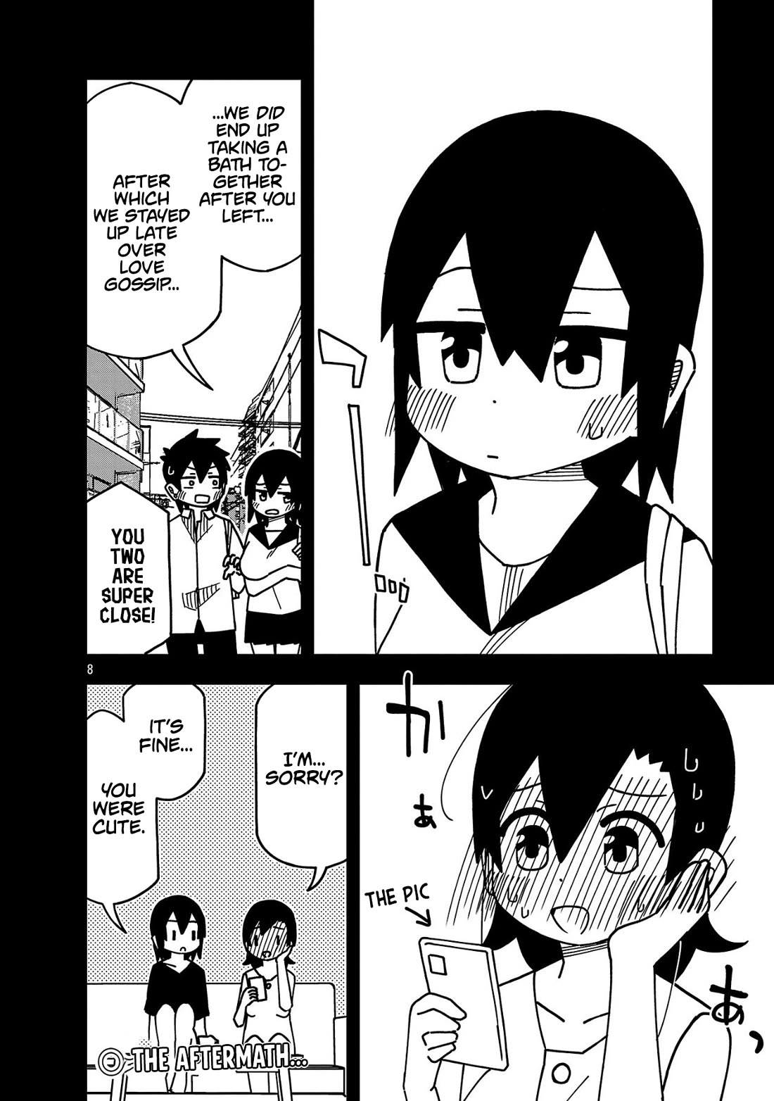 Kawaii Kouhai ni Iwasaretai chapter 132 page 8