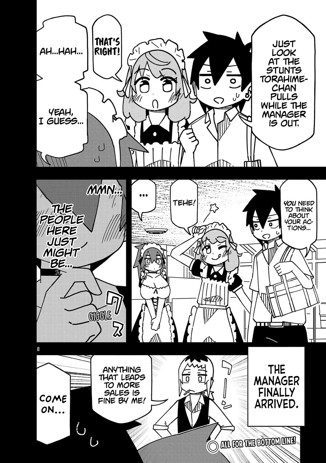 Kawaii Kouhai ni Iwasaretai chapter 136 page 8