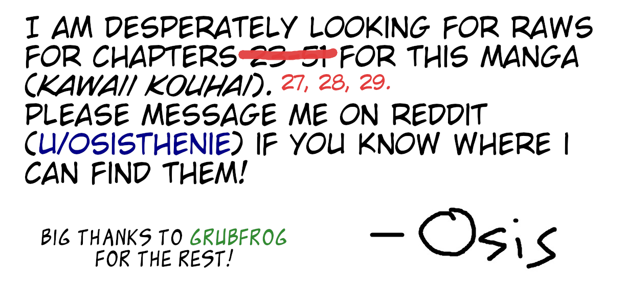 Kawaii Kouhai ni Iwasaretai chapter 23 page 1