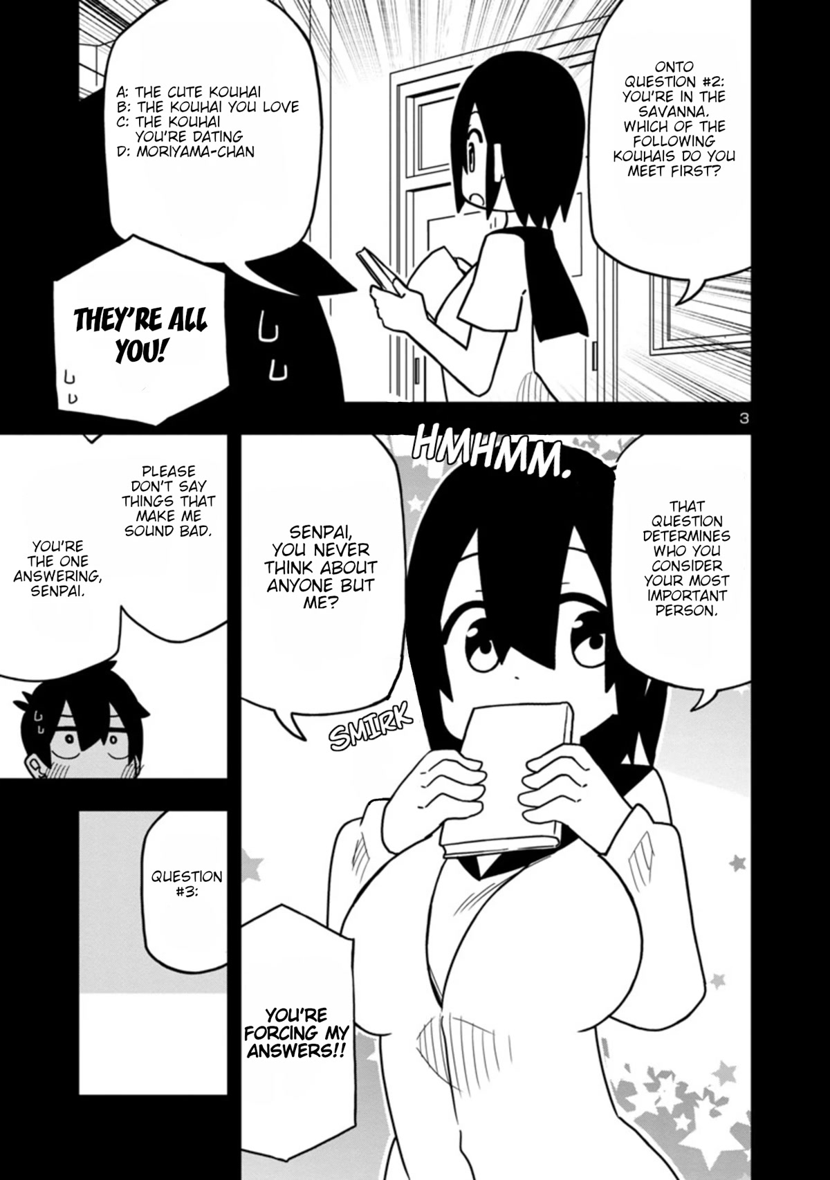 Kawaii Kouhai ni Iwasaretai chapter 45 page 3