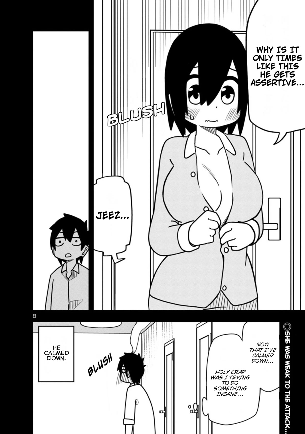 Kawaii Kouhai ni Iwasaretai chapter 48 page 8