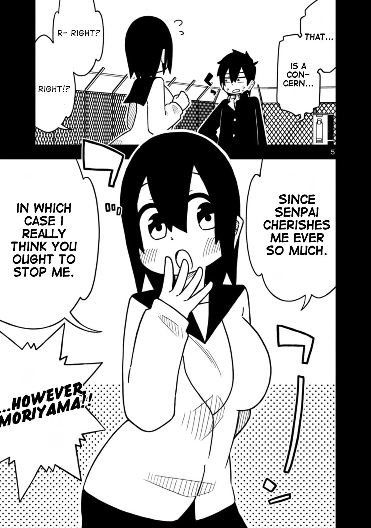 Kawaii Kouhai ni Iwasaretai chapter 63 page 5