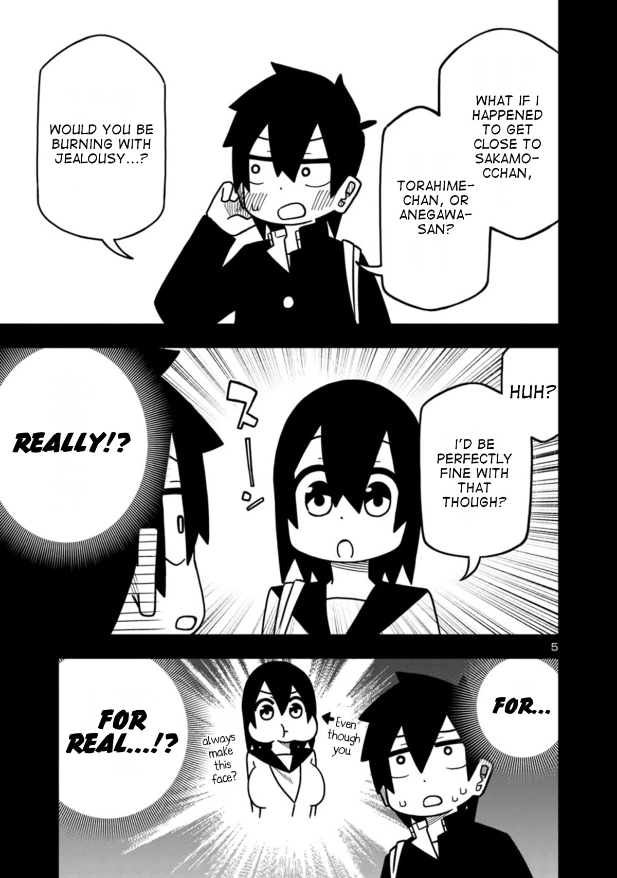 Kawaii Kouhai ni Iwasaretai chapter 74 page 5