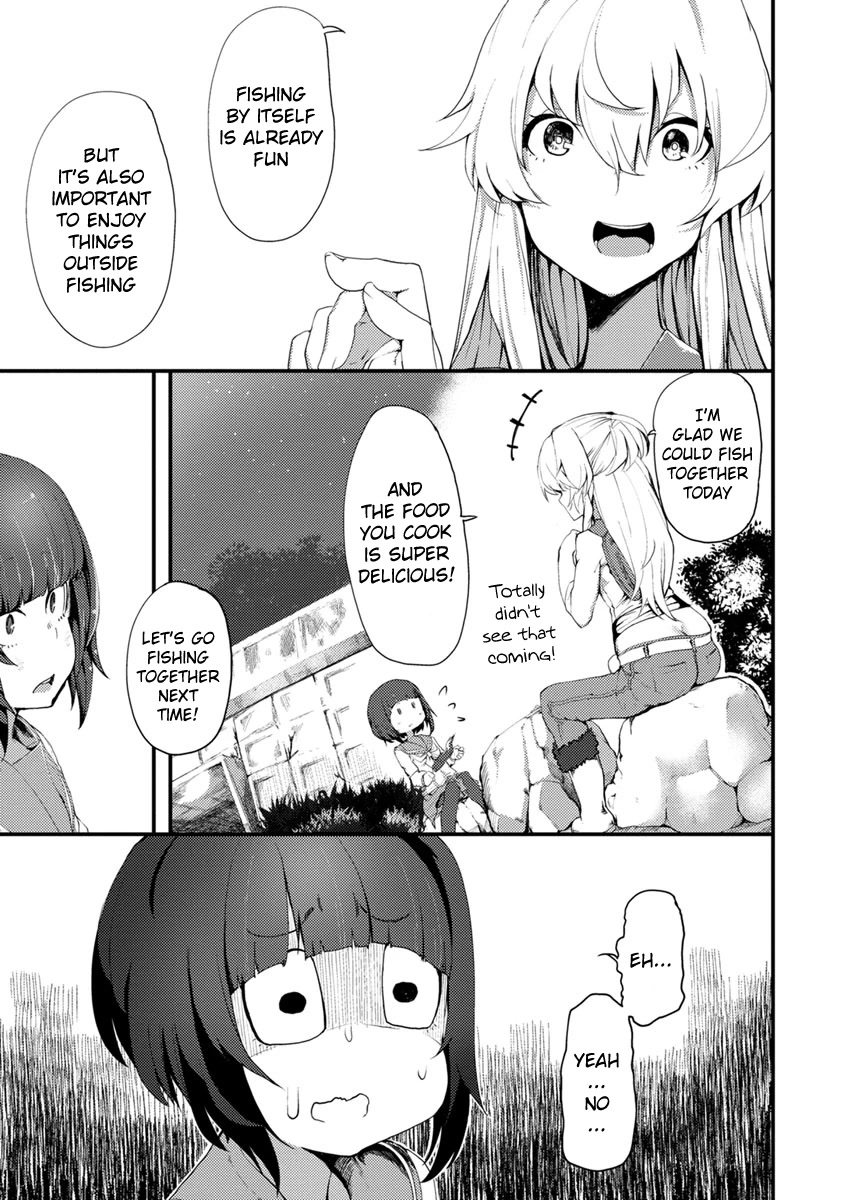 Kawasemi's Fishing and Cooking chapter 1 page 35