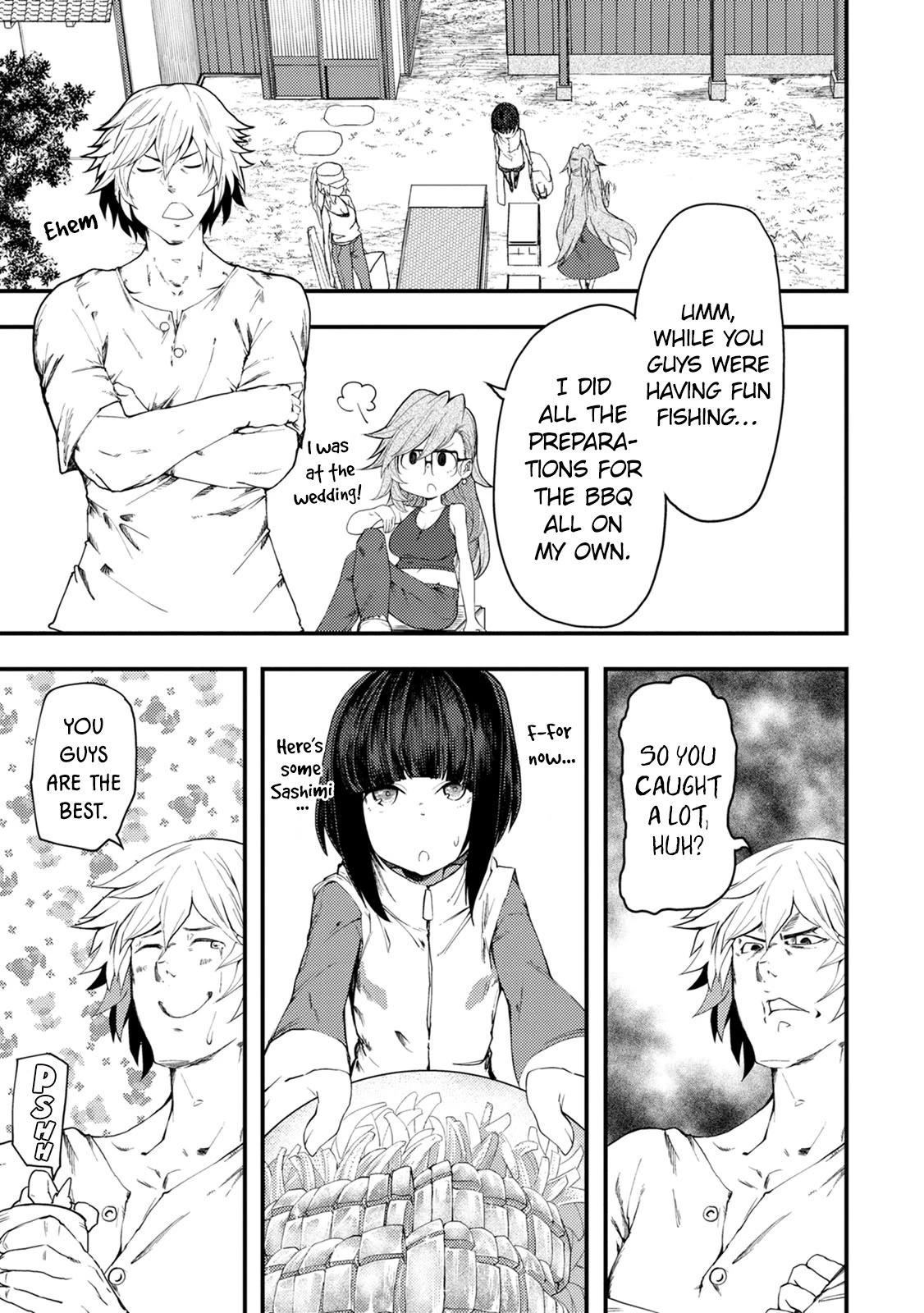 Kawasemi's Fishing and Cooking chapter 10 page 21