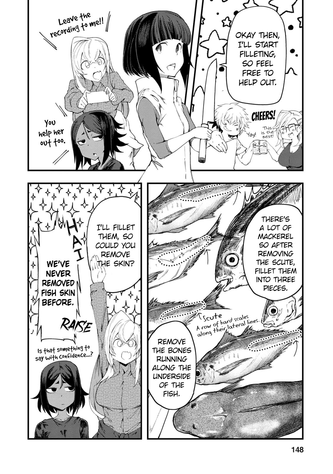 Kawasemi's Fishing and Cooking chapter 10 page 22