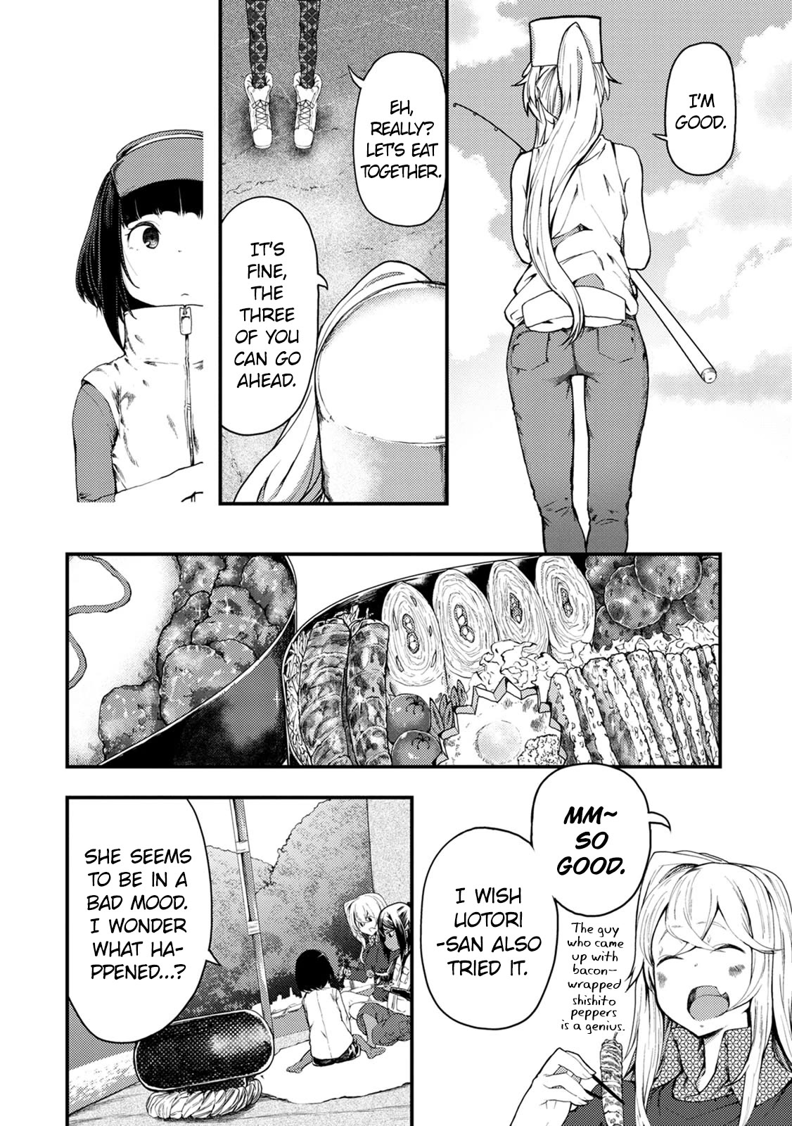 Kawasemi's Fishing and Cooking chapter 10 page 4