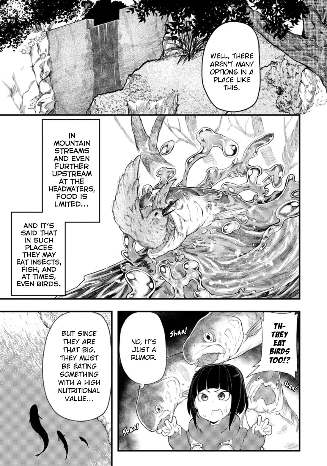Kawasemi's Fishing and Cooking chapter 11 page 29