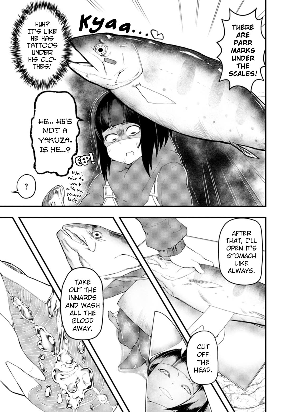 Kawasemi's Fishing and Cooking chapter 12 page 19