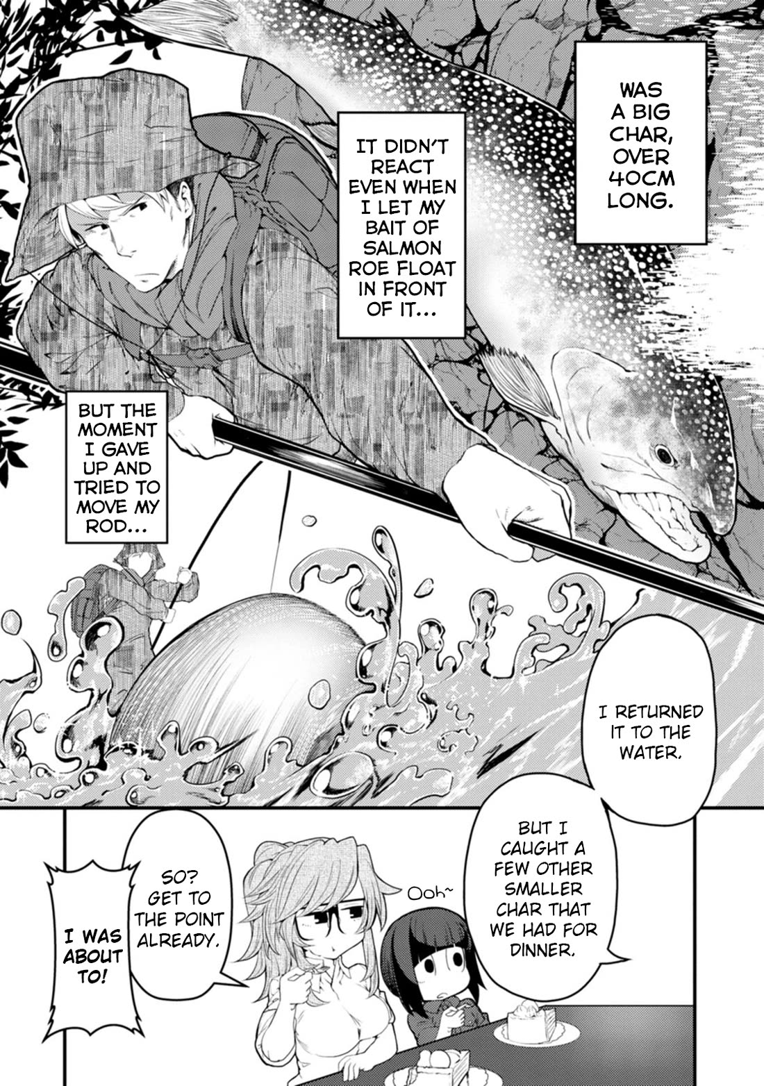 Kawasemi's Fishing and Cooking chapter 13 page 28