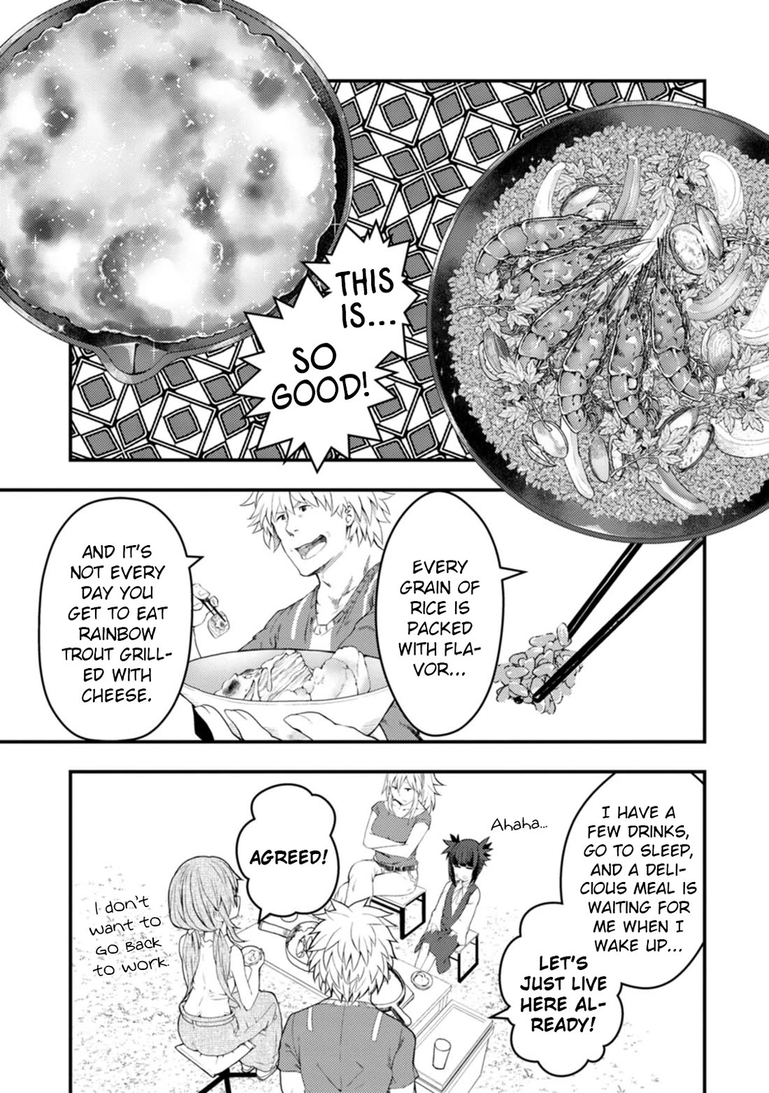 Kawasemi's Fishing and Cooking chapter 15 page 21