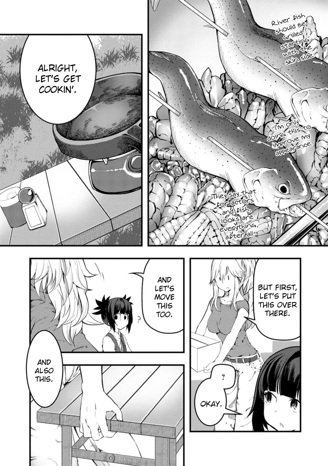 Kawasemi's Fishing and Cooking chapter 15 page 9