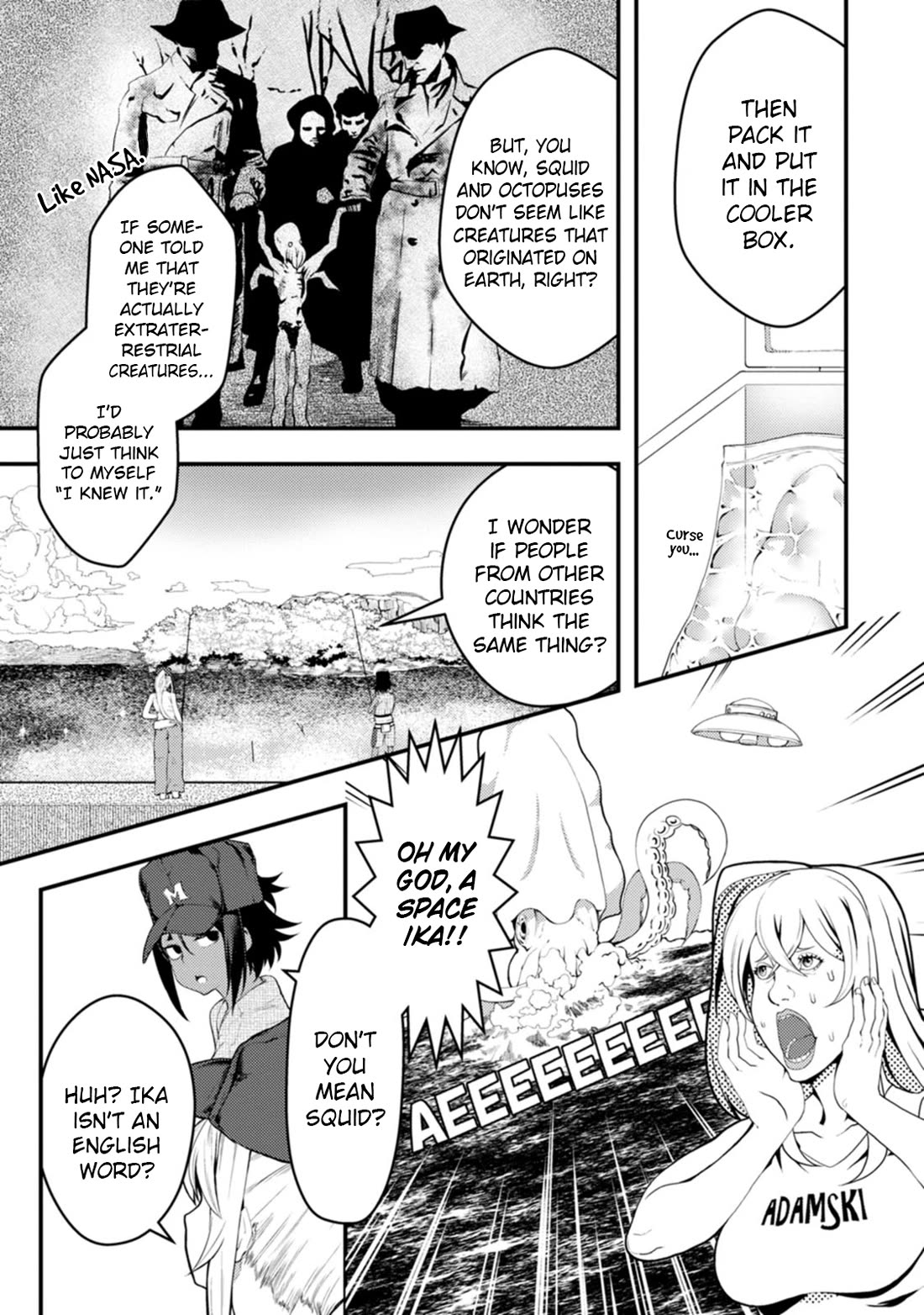 Kawasemi's Fishing and Cooking chapter 16 page 14