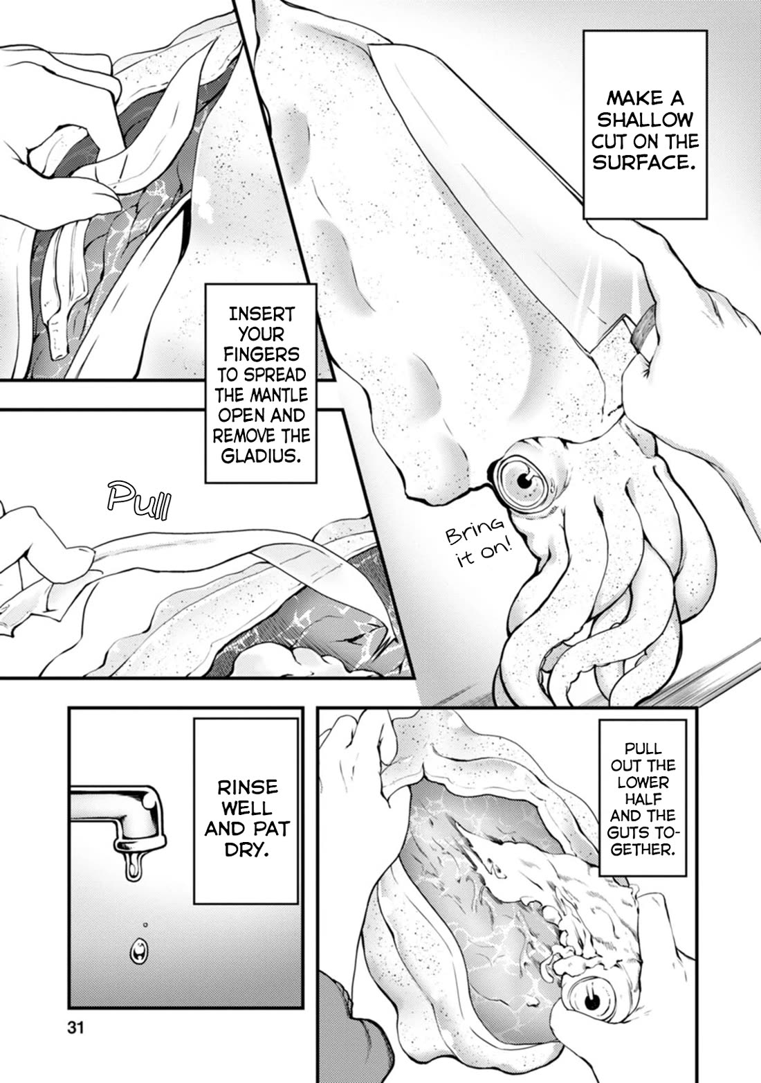 Kawasemi's Fishing and Cooking chapter 16 page 30