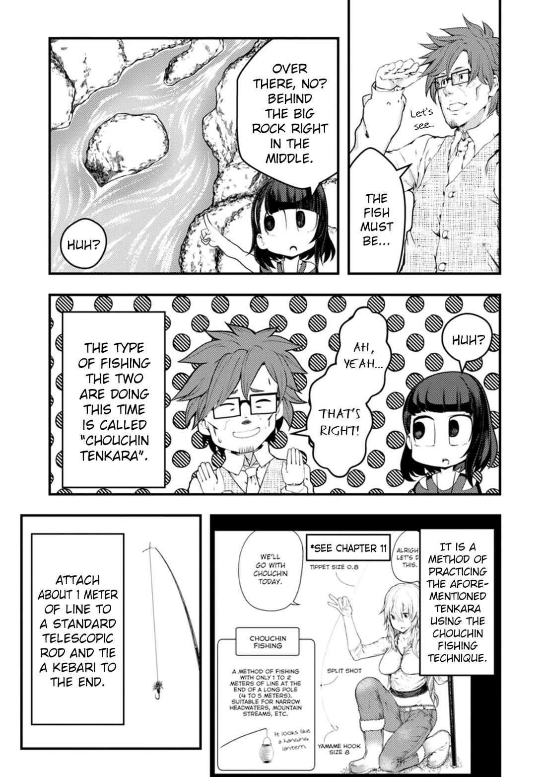 Kawasemi's Fishing and Cooking chapter 17 page 13