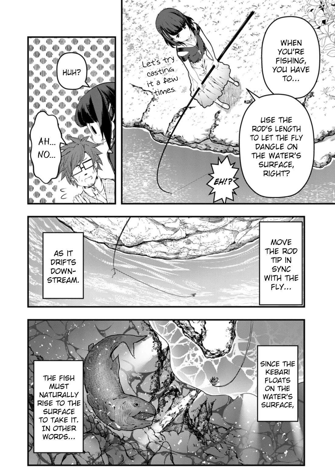 Kawasemi's Fishing and Cooking chapter 17 page 14