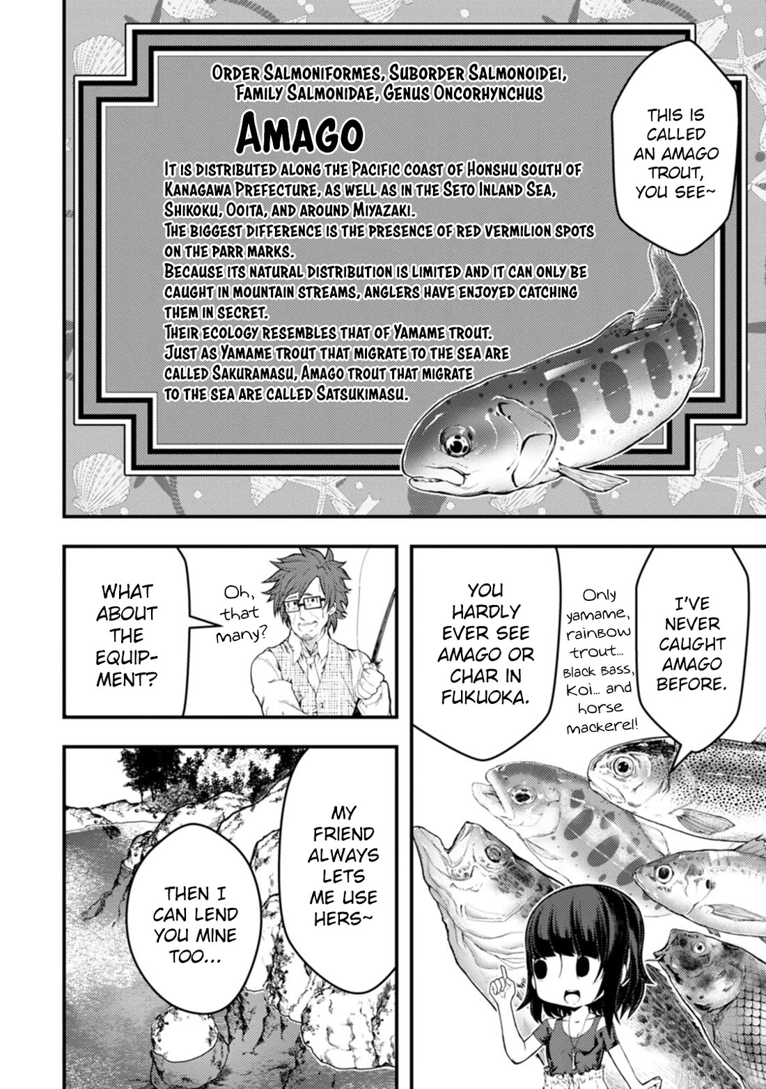 Kawasemi's Fishing and Cooking chapter 17 page 18
