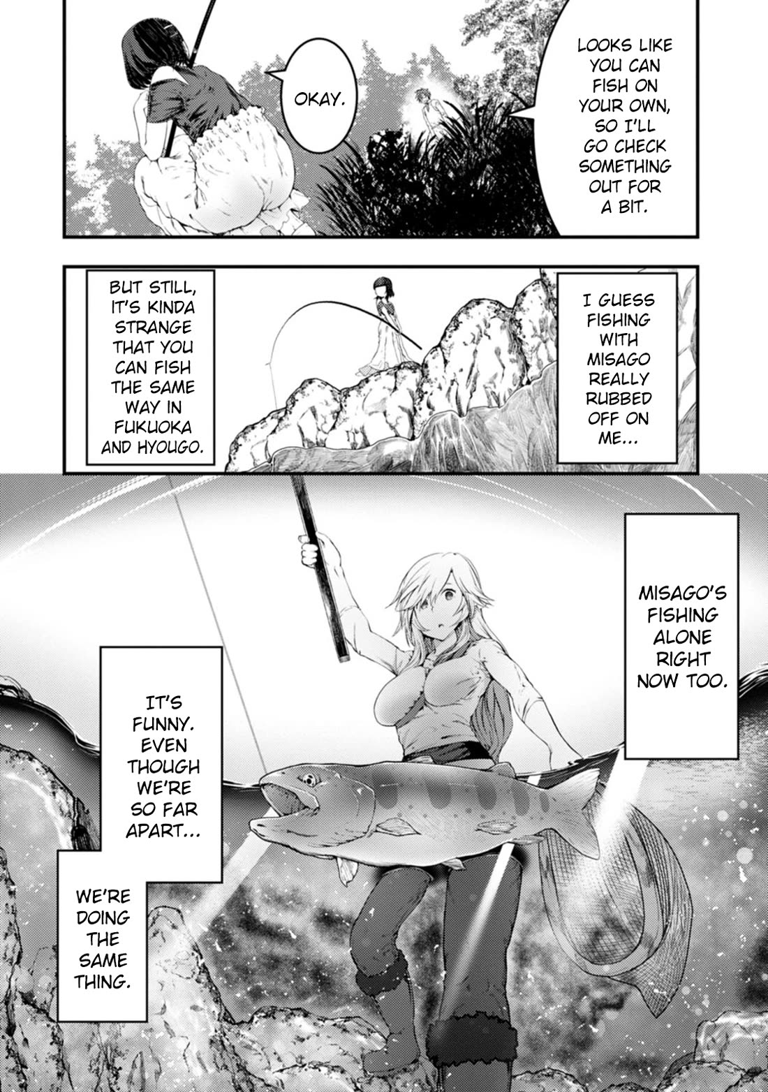 Kawasemi's Fishing and Cooking chapter 17 page 20