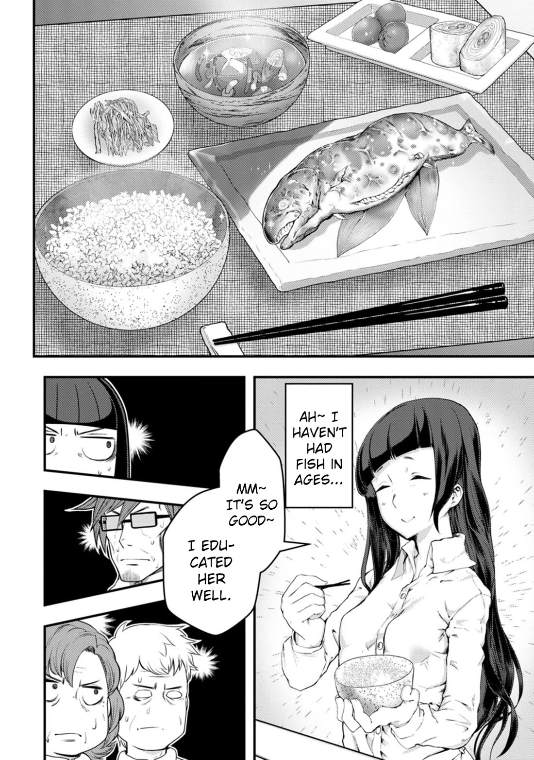 Kawasemi's Fishing and Cooking chapter 17 page 28