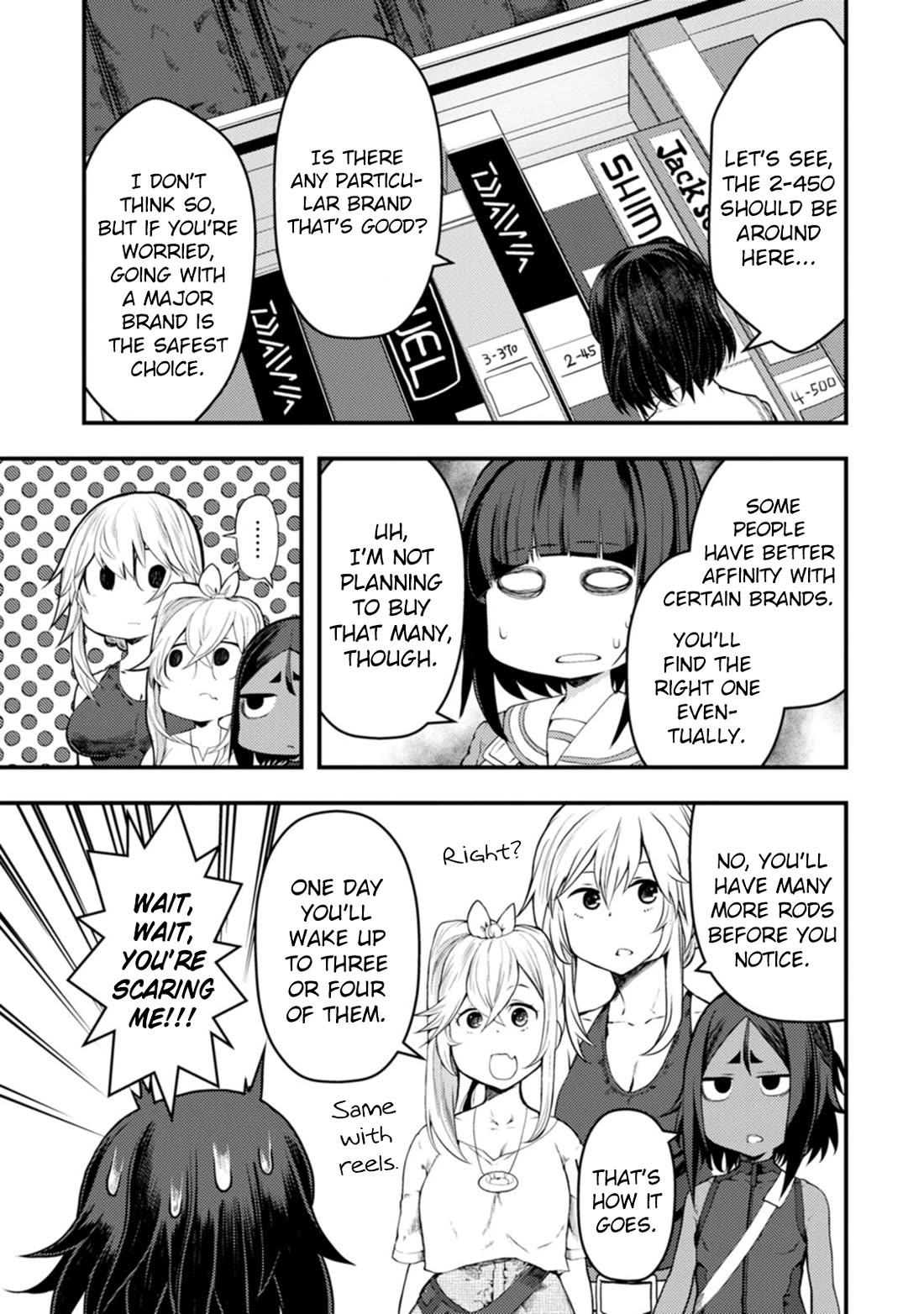 Kawasemi's Fishing and Cooking chapter 18 page 17